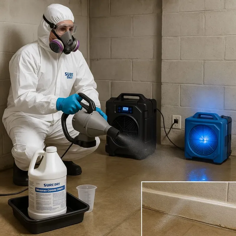 Sanitization and Odor Removal process in Chambersburg, PA