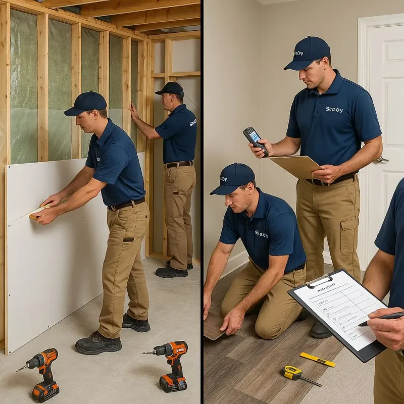 Repairs and Reconstruction process in Chambersburg, PA