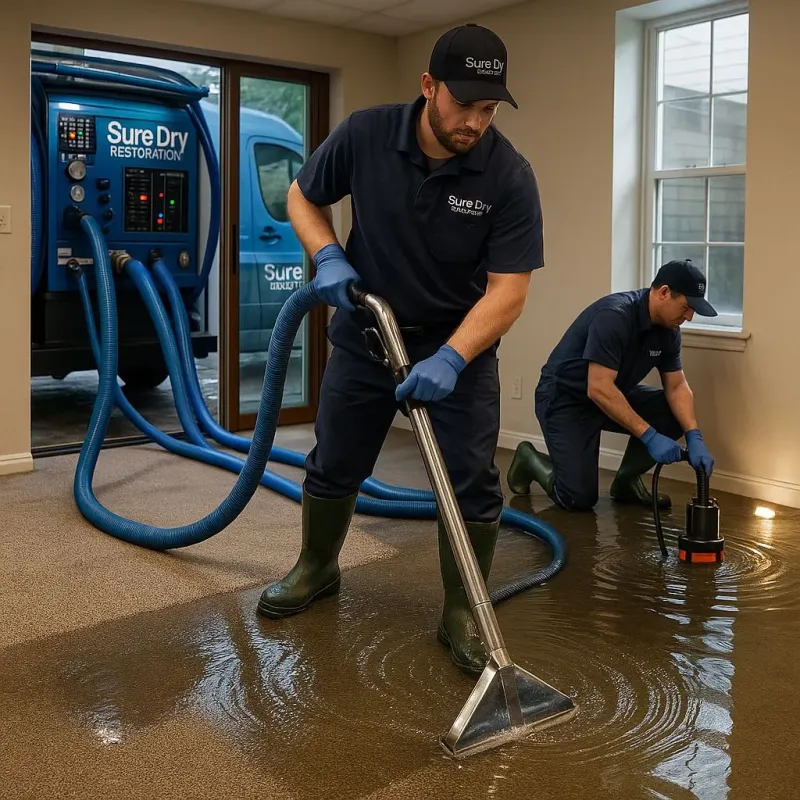Water Extraction and Removal process in Chambersburg, PA